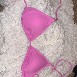 Lilac Victoria’s Secret Triangle Bikini Top